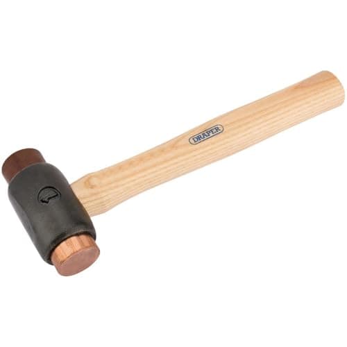 Image of Draper 20070 Expert Copper and Rawhide Faced Hammer, 680g