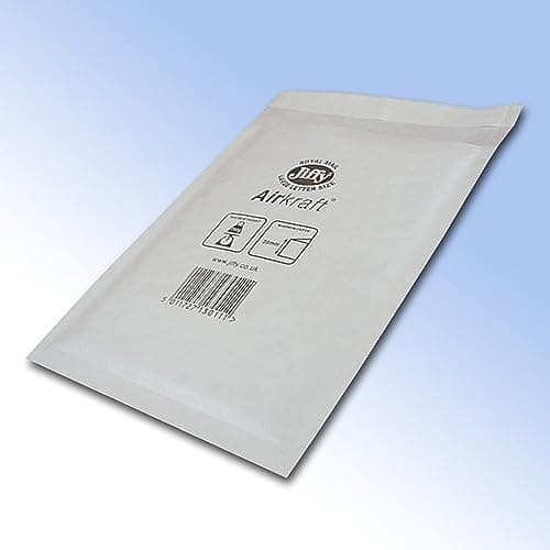 Image of 50 Jiffy Bags JL6 Padded Envelopes 290 x 445 White J/6 Come in Premier Life Packaging