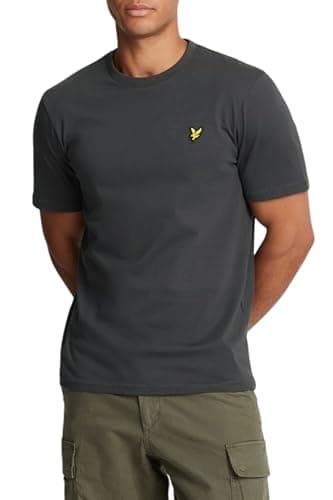 Image of Lyle & Scott SS T-Shirts Plain T-Shirt W635 Gunmetal, XL