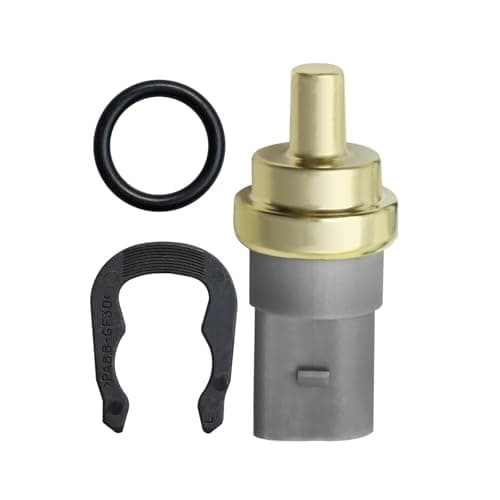 Image of Hoypeyfiy 06A919501A Car Coolant Water Temperature Sensor, 2 Pin Water Coolant Temperature Gauge Sensor Replacement for A3 A4 A5 A6 A7 A8 Q3 Q5 Q7 R8 S4 S5 S6 S7 S8 TT