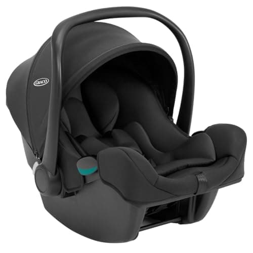 Image of Graco SnugLite 2 i-Size R129 Infant car seat, Suitable from 40-75cm, Birth to Approx 12 Months, Lightweight at only 3.3kg, Compatible with SnugTurn or SnugLite ISOFIX Bases, Midnight Fashion