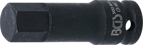 Image of BGS 5481-M19 | Impact Bit Socket | length 75 mm | 12.5 mm (1/2") Drive | internal Hexagon 19 mm