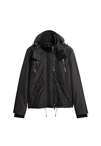 Image of Superdry Windcheater Jacket for Men, Black, S