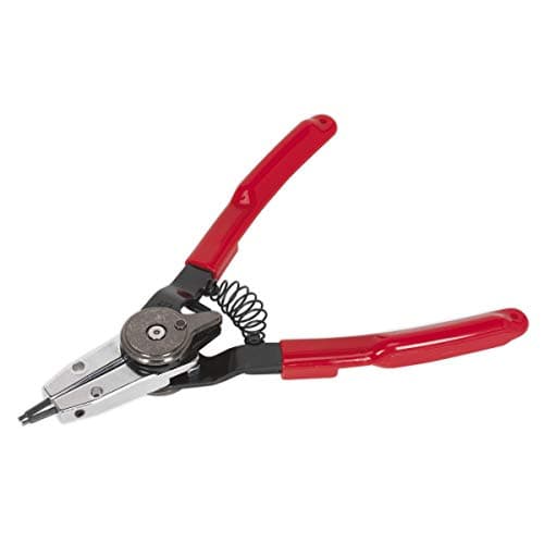 Image of Sealey Ak8453 Circlip Pliers Set Internal/External Quick Change