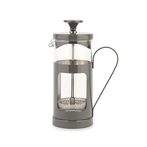 Image of La Cafetière Monaco Glass/Stainless Steel Cafetière 3 Cup (Grey)