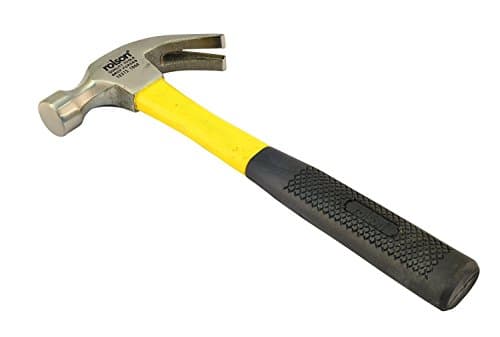 Image of Rolson 10372 16 oz Claw Hammer Fibreglass Shaft