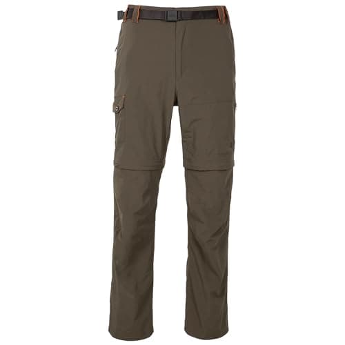 Image of Trespass Mens Walking Trousers Cargo Pant Hiking Trekking XXS Olive