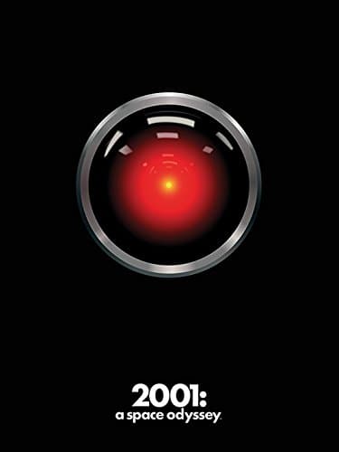 Image of Pyramid International 2001: A Space Odyssey (HAL) -Canvas Print 60 x 80cm, Wood, Multi-Colour, 11 oz/315 ml