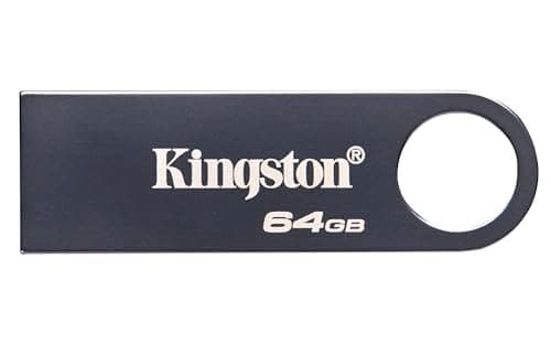 Image of Kingston DataTraveler SE9 Gen 3 - 64GB - 220MB/s read - Metal - USB 3.2 Gen 1 - Dark Nickel