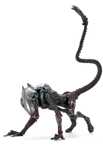Image of NECA Offical - Aliens Kenner Tribute Ultimate Night Cougar Alien 7" Scale Action Figurine, Adult Collectible Item, Halloween