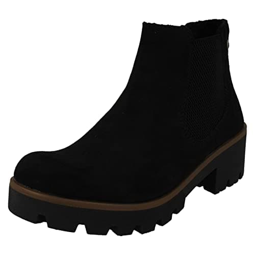 Image of Rieker Acorn II Womens Chelsea Boots 3.5 UK Black