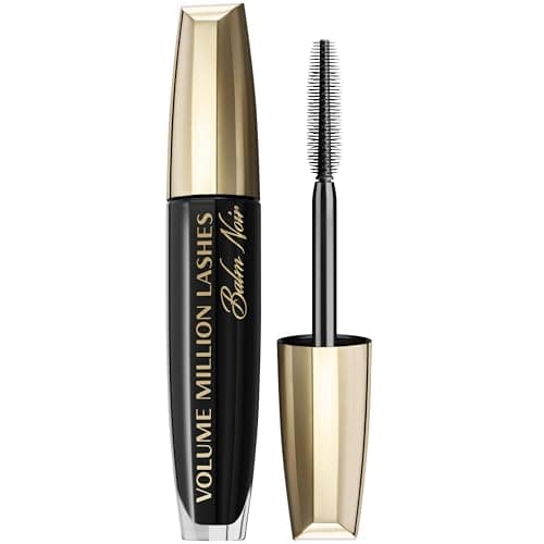 Image of L'Oreal Paris Volume Million Lashes Balm Noir Mascara, Black, 99% natural, Hypoallergenic, Volume & Care