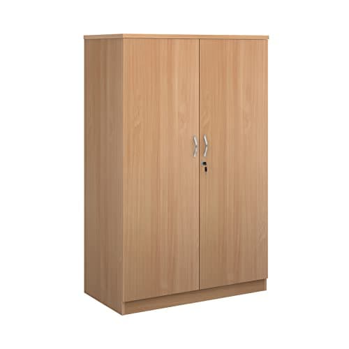 Image of Mr Office Systems double door cupboard - 1600mm high, Beech