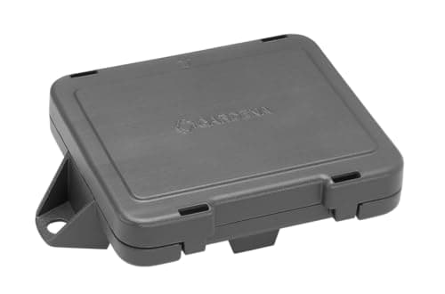 Image of Gardena Winter Protection Box for Cables: Storage Box Protects The Cable Ends of The Moror Boat Boundary Cable, Plastic Box for Weather Protection, Mororobot Accessories (4056-20)