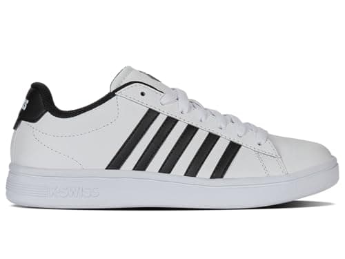 Image of K-Swiss Men's Court Tiebreak II Trainers, White, 10.5 UK