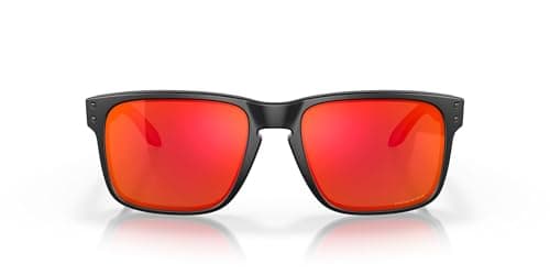 Image of Oakley Men's Holbrook 9102E2 Sunglasses, Black (Matte Black), 57