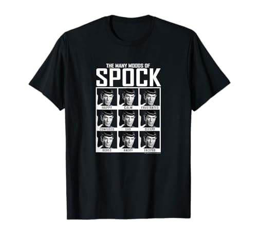 Image of Star Trek The Many Moods Of Spock T-Shirt