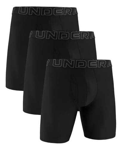 Image of Under Armour Men's Tech Mesh 9" Underwear (2 Pack), Black Solid - Core 3 Pack, 3XL
