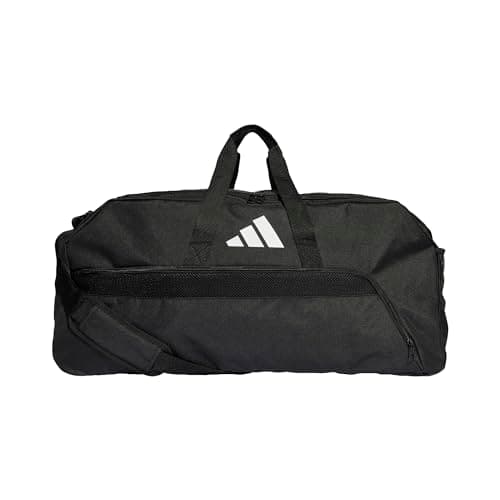 Image of adidas Unisex Tiro 23 League Duffel Bag Large, Black/White, L