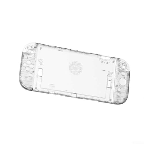 Image of Autilyshop Transparent Replacement Housing Shell Full Set Clear Faceplate Back Case PC Material For Nintendo Switch 2 2025 Handheld Console Protective Cover Easy Installatio(Transparent)