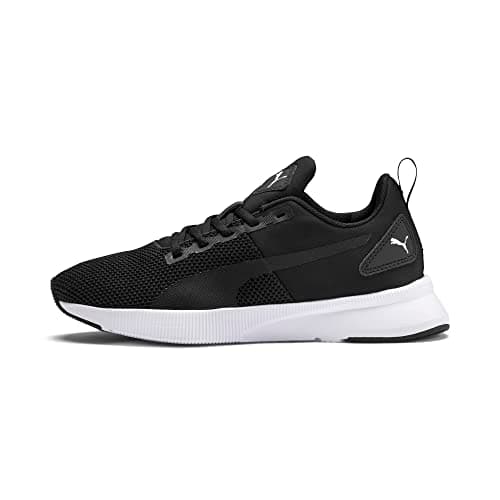 Image of PUMA Unisex Kids Flyer Runner Jr Sneaker, Puma Black Puma White, 4.5 UK