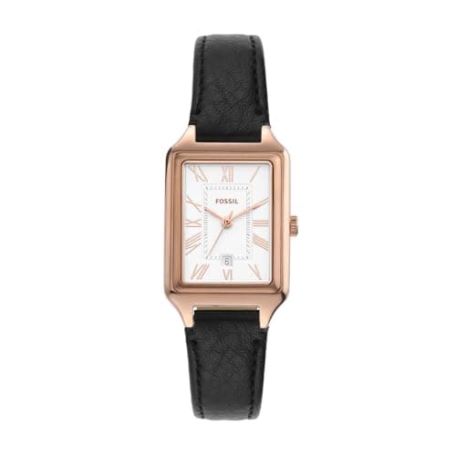 Image of Fossil Raquel Watch for Women, Quartz movement with Stainless steel or leather Strap
