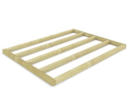 Image of Arbor Garden Solutions Wooden shed bases 8x6 (W-236cm x D-182cm) (2x4 (38mm x 89mm))