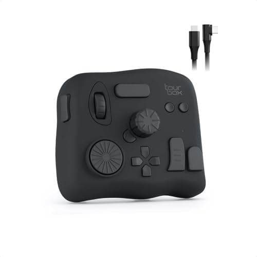 Image of TourBox NEO - Customizable Editing Controller, Photo Color Grading Illustration Speed Editor, Intuitive Control Boost Productivity, Programmable Keyboard for Adobe CSP and More, Works with Mac/PC