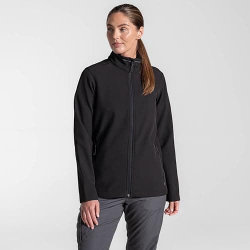 Image of Craghoppers Womens Expert Base Camp II Softshell Jacket, Black, 14 EU