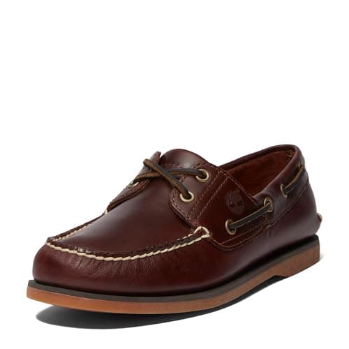 Image of Timberland Classic 2 Eye', Men’s Boat Shoes, Brown (Rootbeer-Smooth), UK (41 EU)