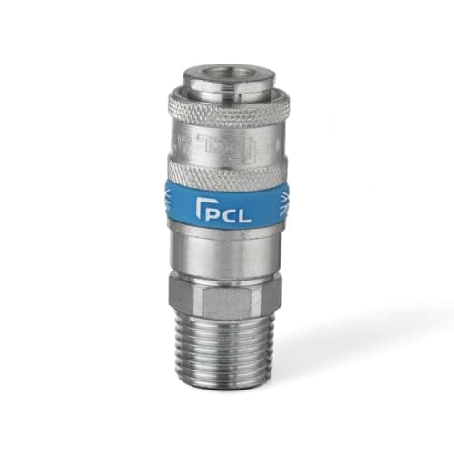 Image of Genuine PCL Air Line Airflow Male Coupling 1/2 BSP Fitting Connector