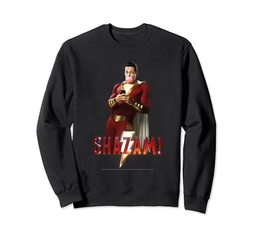 Image of Shazam Bubble Gum Sweatshirt
