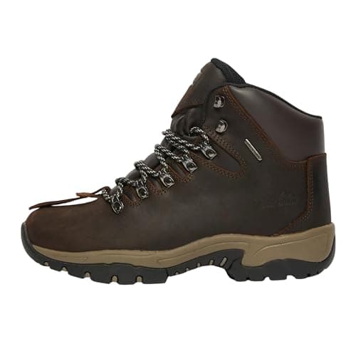 Image of Peter Storm Women's Snowdon II Walking Boots with High Traction Rubber Sole & Cushioned Footbed, Durable (Brown, UK Footwear Size System, Adult, Women, Numeric, Medium, 6)
