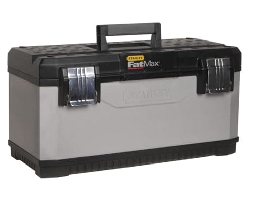 Image of STANLEY FATMAX Deep Toolbox Storage with Heavy Duty Metal Latch, 26 Inch, 1-95-617