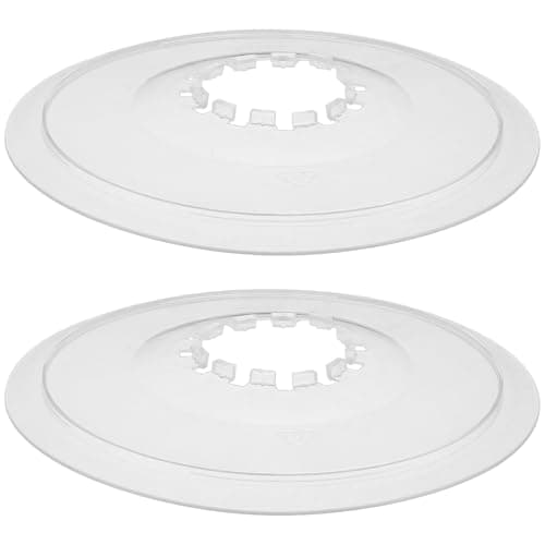 Image of TOYANDONA Bike Flywheel Guard Rear Wheel Spoke Protector Transparent Cover for Mountain Bike Flywheels Easy Installation Durable Abs Plastic 5.3 Inch