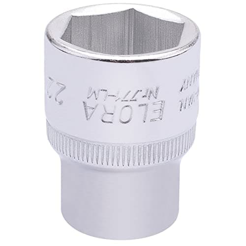 Image of Draper 15311 Elora Hexagon Socket, 22mm Ø, 1/2" Square Drive