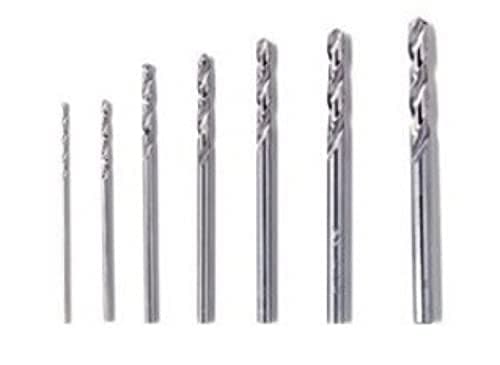 Image of Dremel 628 Precision Drill Bits, Accessory Set with 7 Multipurpose Drilling Bits for Rotary Tool