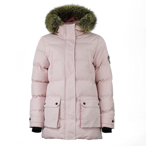 Image of Anabel Women's Parka, Pink, XL