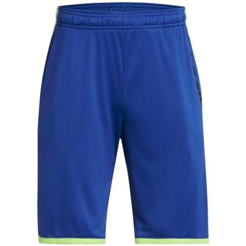Image of Under Armour Kids Stunt 3.0 Shorts Juniors Tech Blue 13 Years