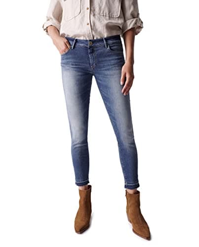 Image of Salsa Wonder Push up Capri Jeans Blue