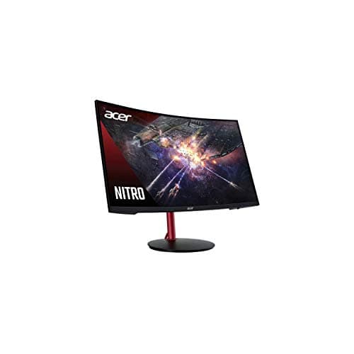 Image of Acer Nitro XZ272UPbmiiphx 27 inch Quad HD Curved Gaming Monitor (VA Panel, FreeSync, 165Hz, 4ms, HDR 400, DP, HDMI, Height Adjustable, Black)