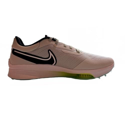 Image of Nike Air Zoom Infinity Tour Men's Wide Golf Shoes Photon Dust/Volt/Emerald Rise/Black - DM8446-001, White, 7 Wide