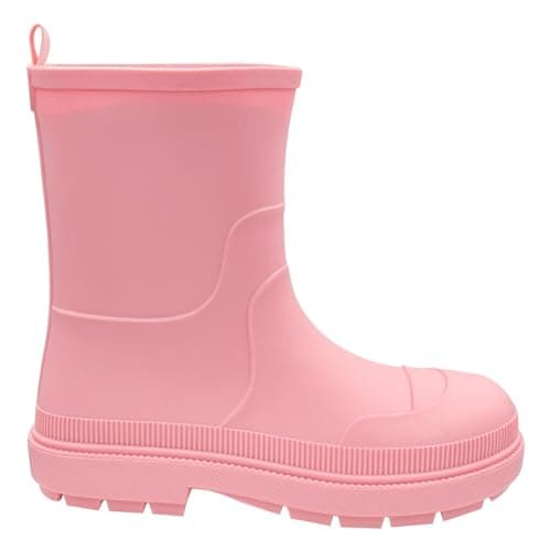 Image of A2Z 4 Kids Girls Rain Boot Non-Slip Waterproof PVC - Wellies Baby Pink 2 UK