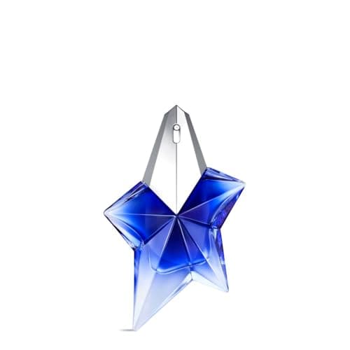 Image of Mugler Angel Stellar Eau de Parfum Lumineuse for Women, Ambery Gourmand Fragrance with Creamy Pistachio, Zesty Bergamot and Warm Vanilla, Refillable Cobalt Star Bottle, Luminous Scent