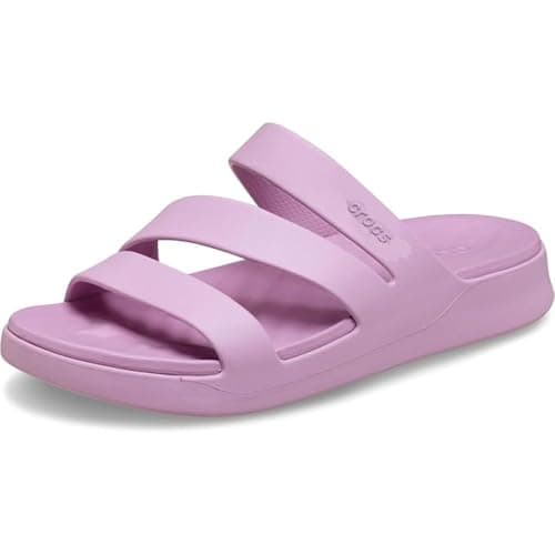 Image of Crocs Women Sandal,Getaway Strappy,Hydrangea,4 UK Women