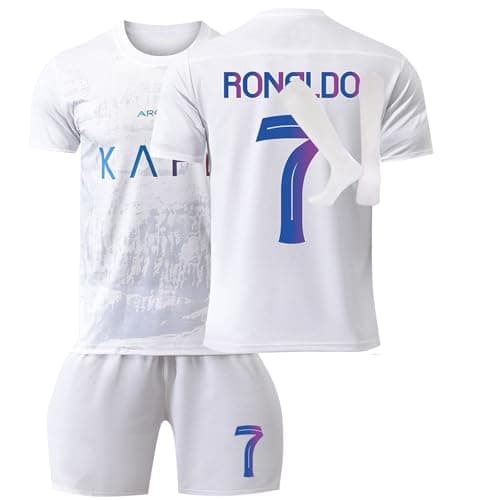 Image of 23 24 Kids Sportswear Football Kits - Boys' Tracksuits, Jerseys & Training Shirts - Home/Away & Unisex Activewear - Shorts, Socks (7 Years, Children 8-9)