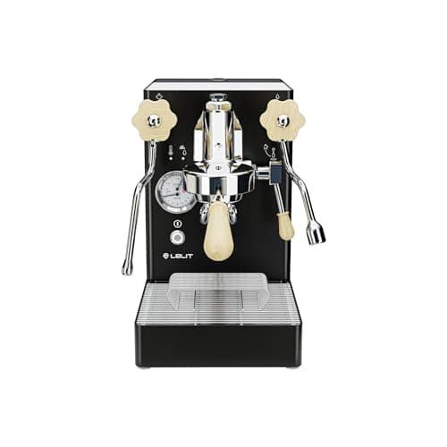 Image of Lelit MaraX PL62X-EUCB Black Coffee Machine with L58E Brewing Unit and HX Dual Probe System