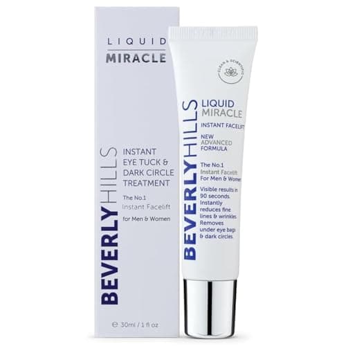 Image of Beverly Hills Instant Facelift Eye Serum 30ml Tube | Under Eye Bags, Dark Circles, Puffiness & Wrinkle Reducer | Anti-Ageing Serum Works in 90 Seconds | 120 Day Supply