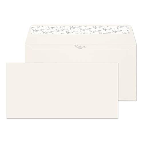 Image of Blake Business DL 110 x 220 mm 120 gsm Peel & Seal Wallet Envelopes (39255) High White Laid - Pack of 50