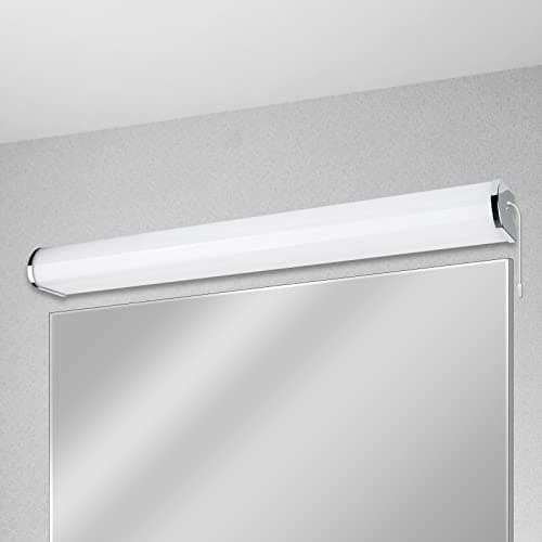 Image of M EGA MEGACUBE 15W LED Bathroom Wall Light Above Mirror, Vanity Cabinet Wall Lamp with Pull Cord Switch, Waterproof IP44 Length 60CM Lighting Range 1300LM Warm White 3000K
